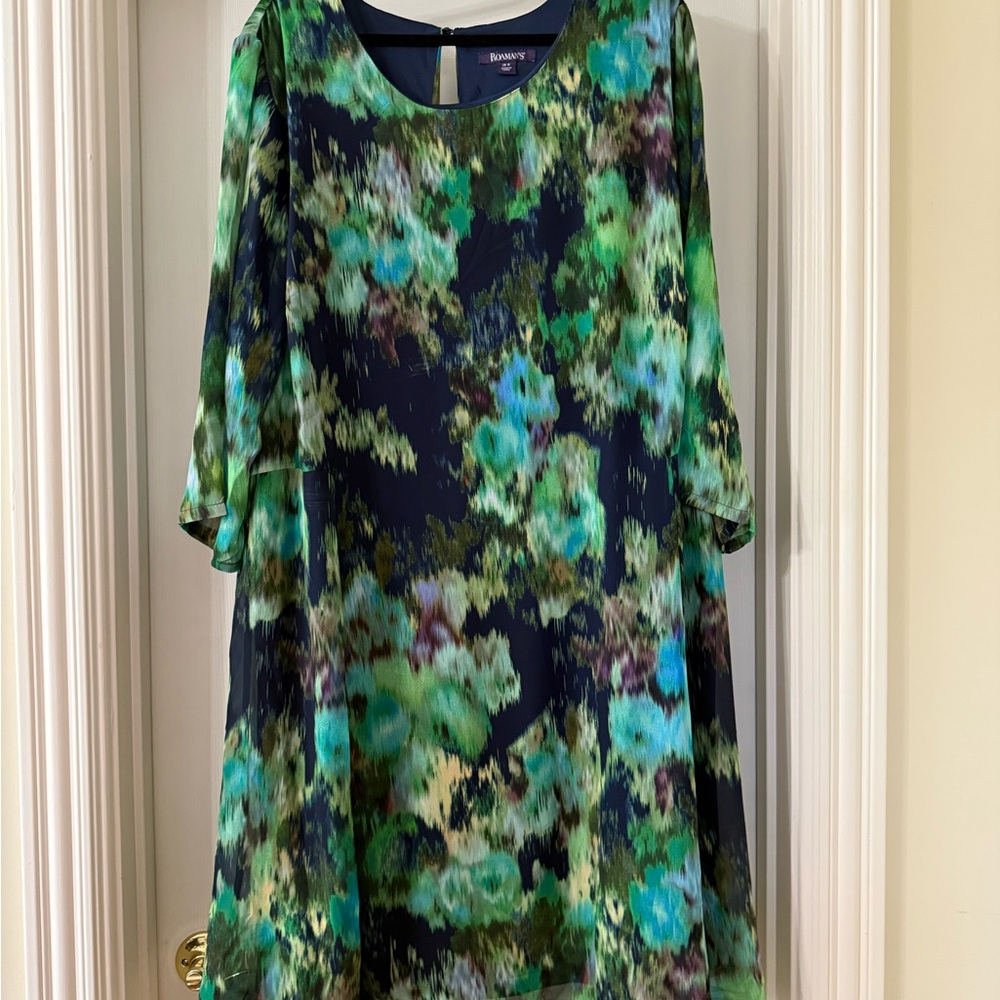 Roaman’s Plus Size Dress